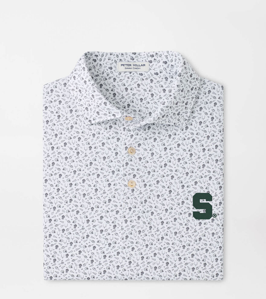 Michigan State Kick Off Performance Jersey Polo