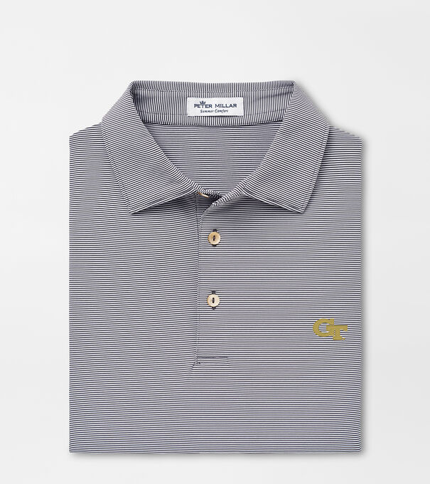 Georgia Tech GT Jubilee Stripe Performance Polo