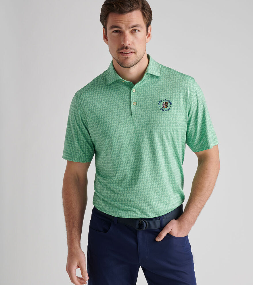 125th U.S. Open Oakmont Icons Performance Jersey Polo image number 2