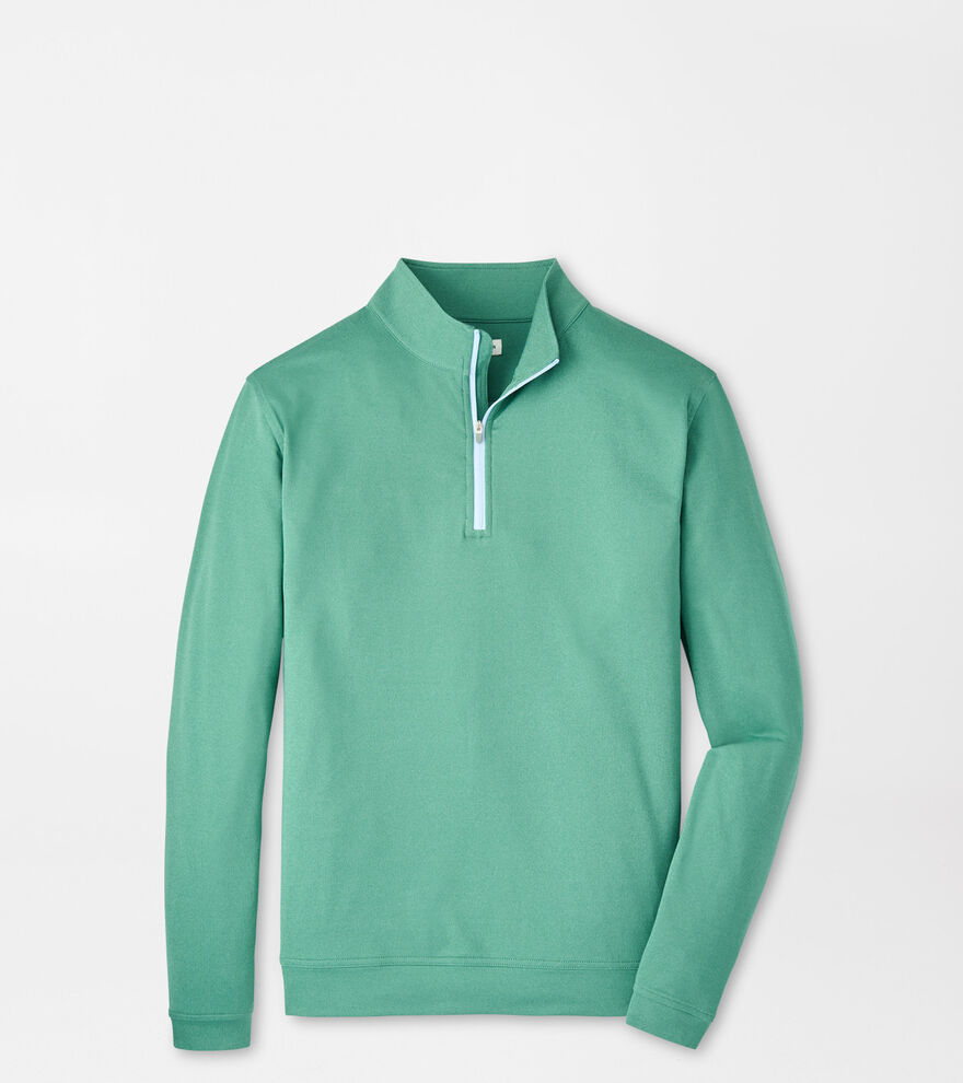 Perth M&eacute;lange Performance Quarter-Zip image number 1