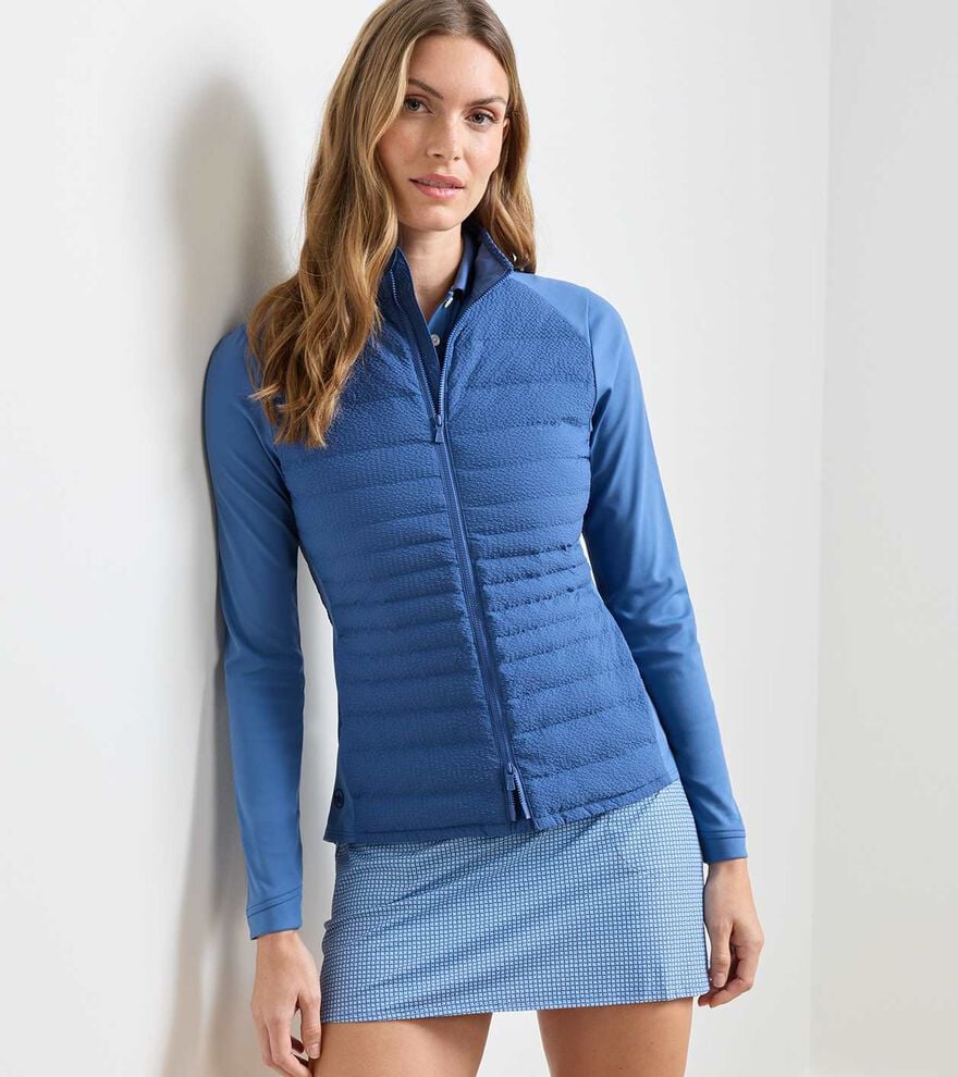 Merge Seersucker Hybrid Jacket - Alternate Image 1