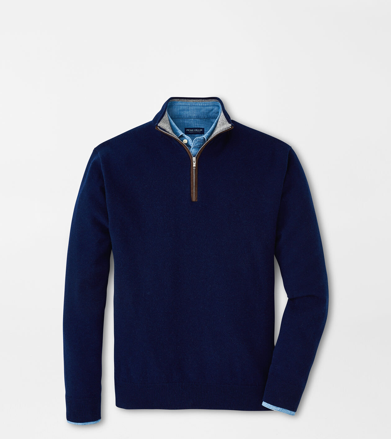 Peter millar cashmere quarter zip store