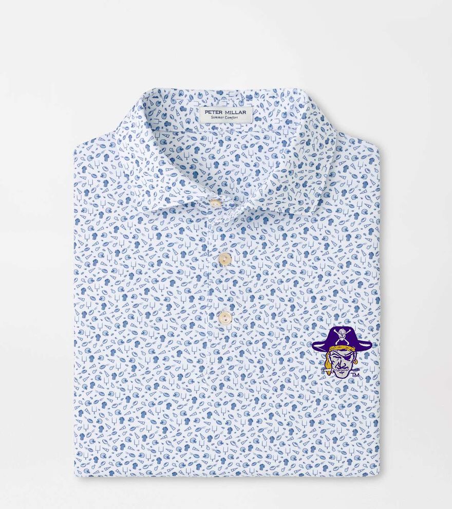 East Carolina University Vault Kick Off Performance Jersey Polo