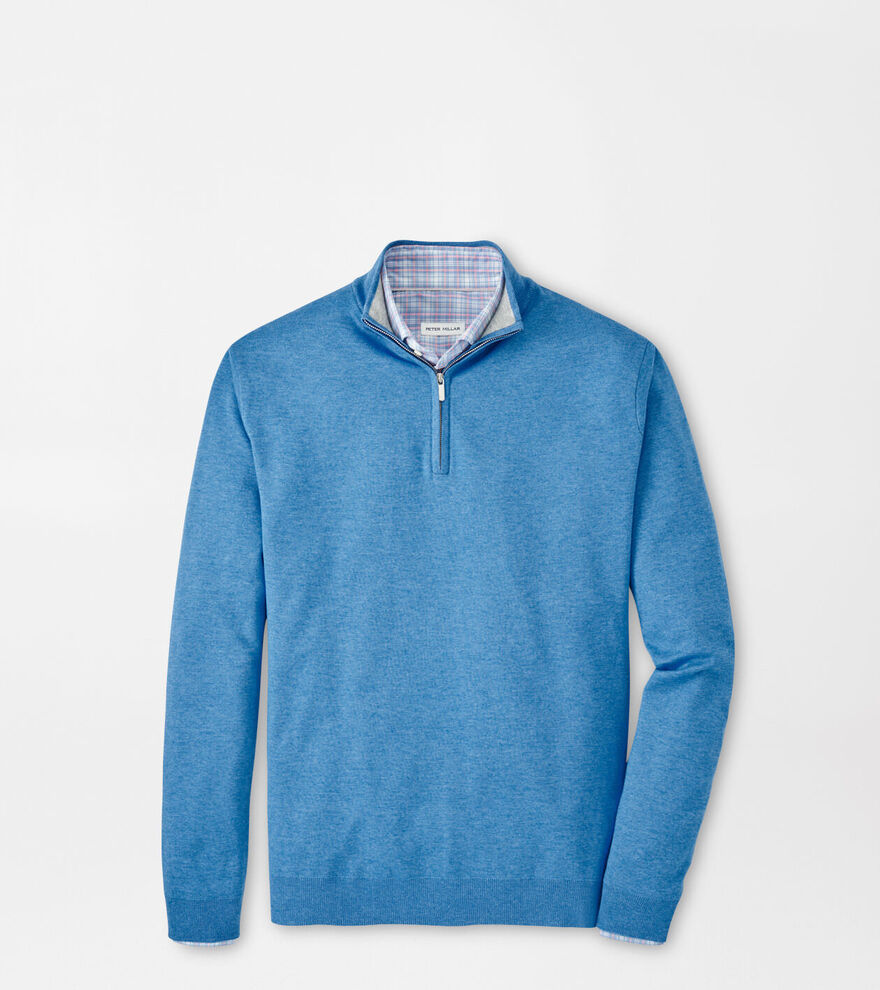 Coolspun Cotton Quarter-Zip Sweater | Men's Sweaters | Peter Millar