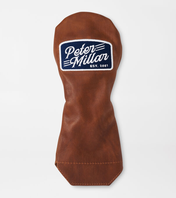 Vintage Patch Fairway Wood Distressed Leather Headcover