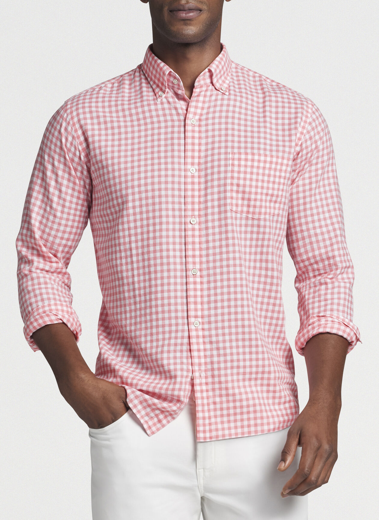 Ocean Gingham Sport Shirt | Men's 