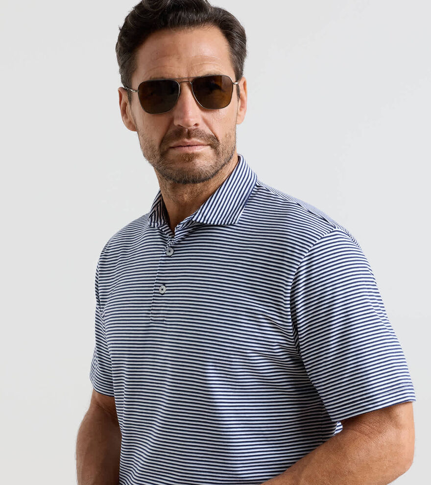 Calvert Crown Flex Cotton Polo - Alternate Image 3