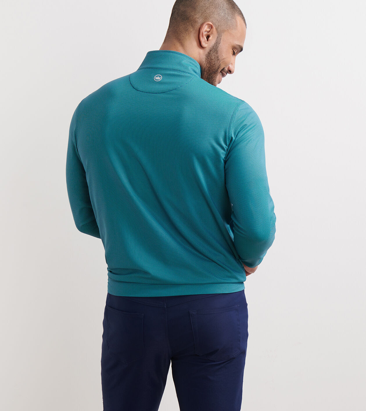 Perth Birdseye Performance Quarter-Zip | Men's Pullovers