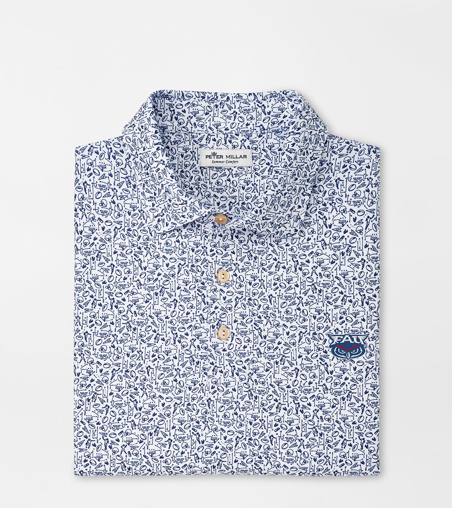 Florida Atlantic University Game Day Performance Jersey Polo image number 1