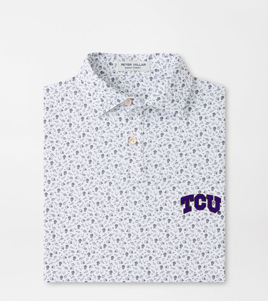 TCU Kick Off Youth Performance Jersey Polo image number 1