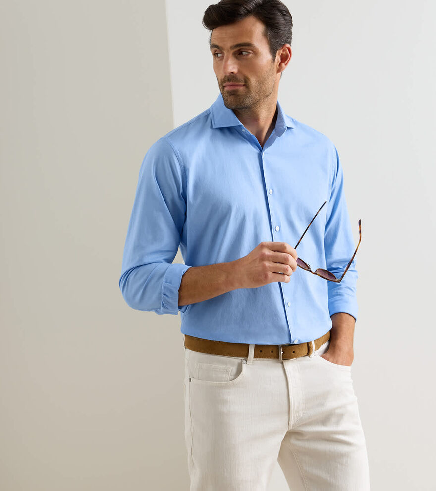Journeyman Cotton Sport Shirt - Alternate Image 1