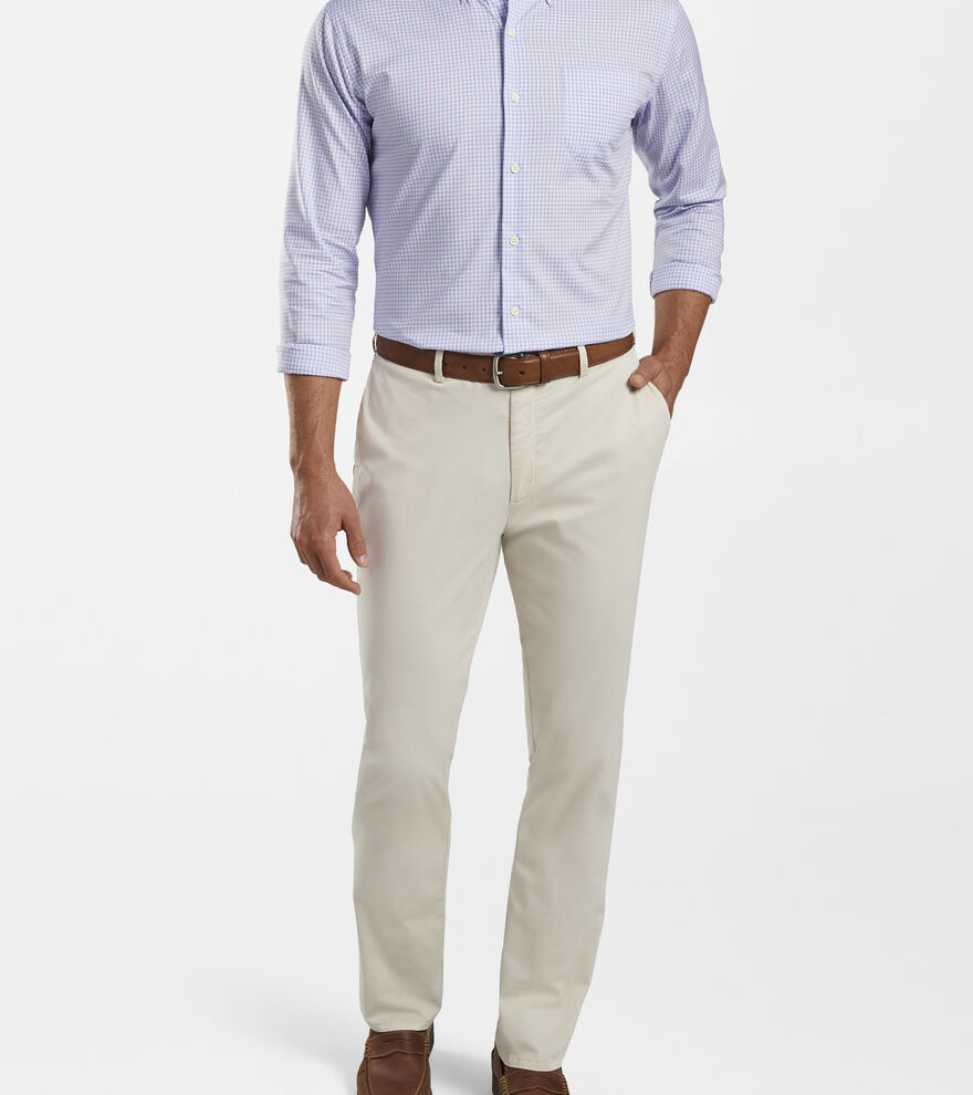 Crown Soft Flat-Front Trouser image number 4