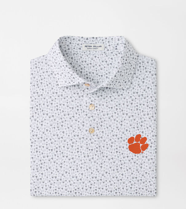 Clemson Buzzer Beater Performance Jersey Polo