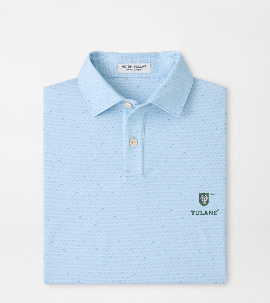 Tulane On The Ball Youth Performance Jersey Polo image number 1