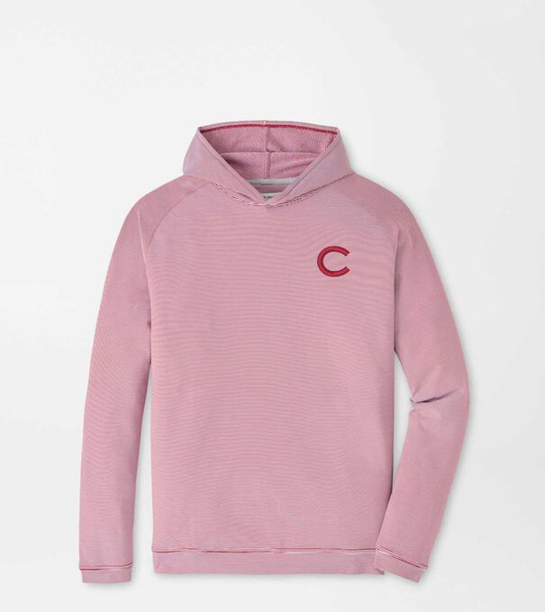 Colgate Pine Sugar Stripe Performance Hoodie
