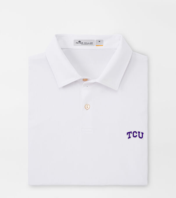 TCU Featherweight Melange Polo