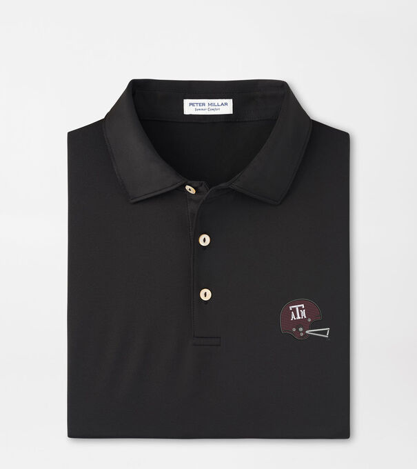 Texas A&M Vault Solid Performance Jersey Polo