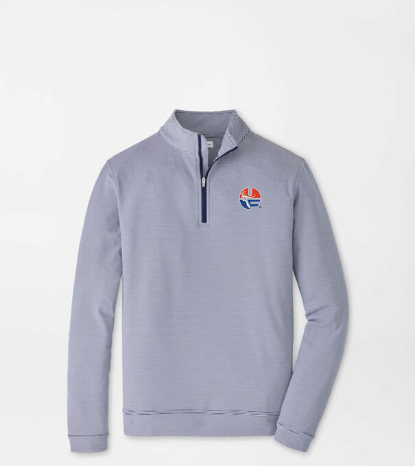Florida Vault Perth Sugar Stripe Performance Quarter-Zip