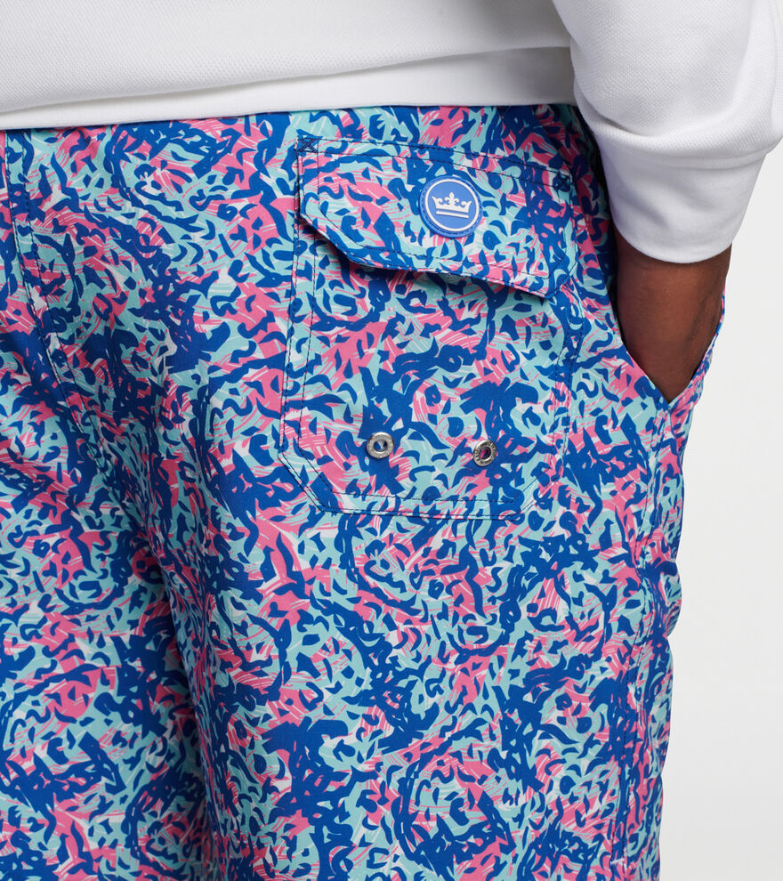 Hammerhead Camo Swim Trunk image number 4