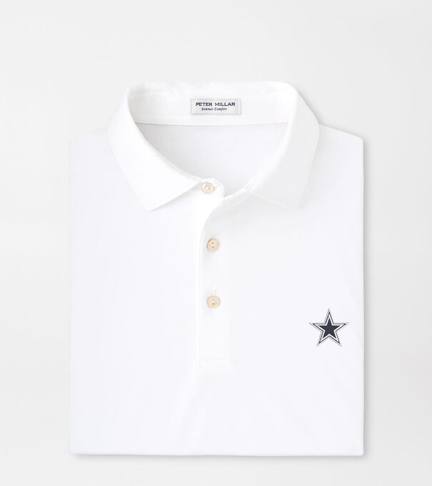 Dallas Cowboys Solid Performance Jersey Polo