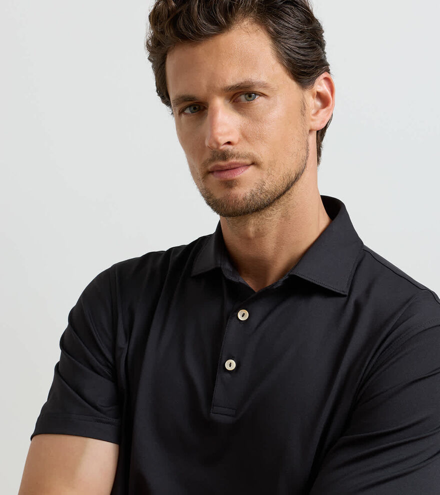 Solid Performance Jersey Polo image number 5