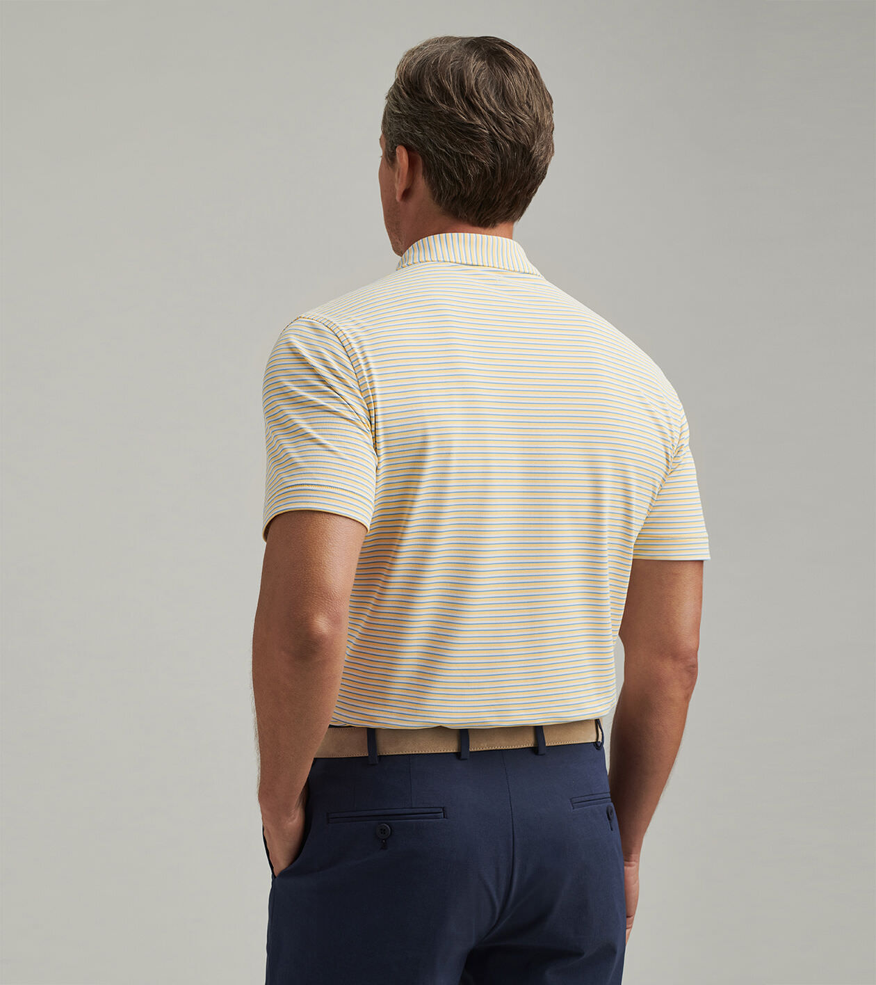 Tempo Performance Mesh Polo | Men's Polos | Peter Millar