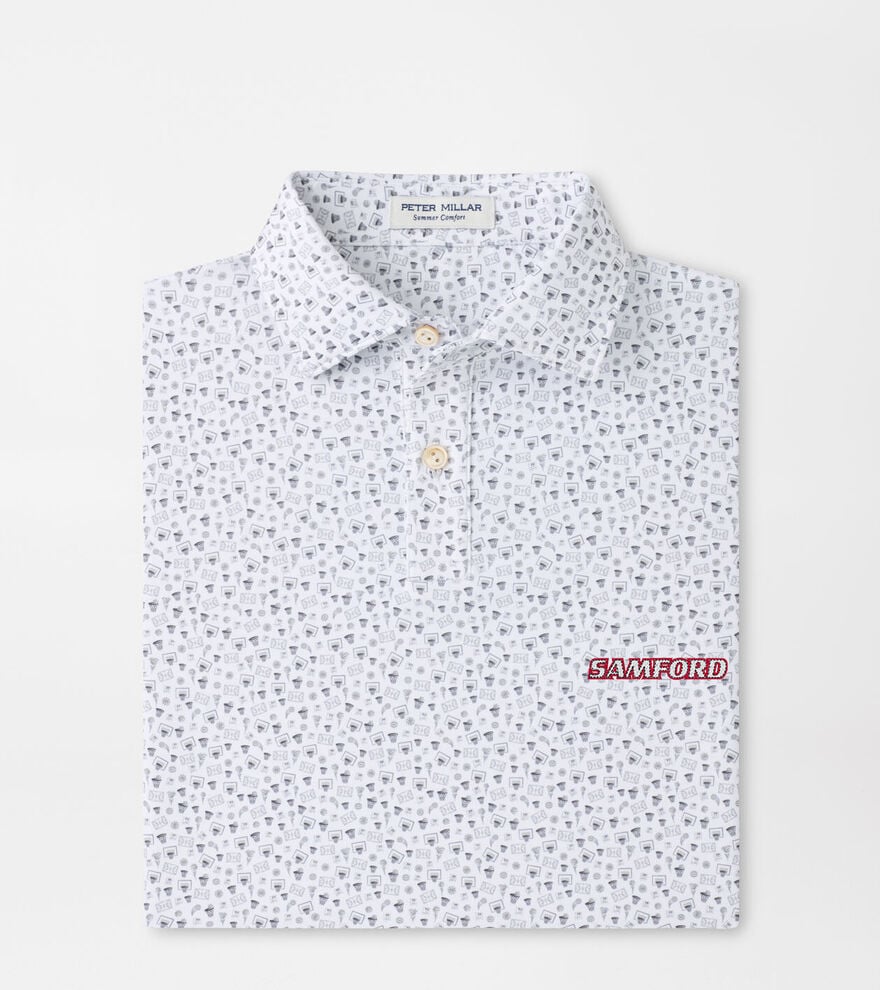 Samford Buzzer Beater Youth Performance Jersey Polo image number 1