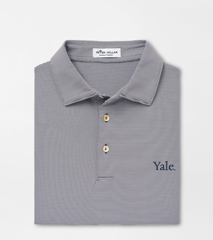 Yale Jubilee Stripe Performance Polo image number 1