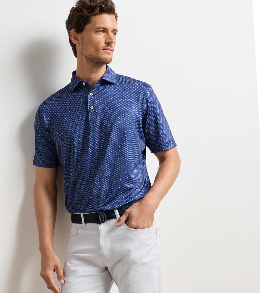 In The Rough Performance Jersey Polo - Alternate Image 1