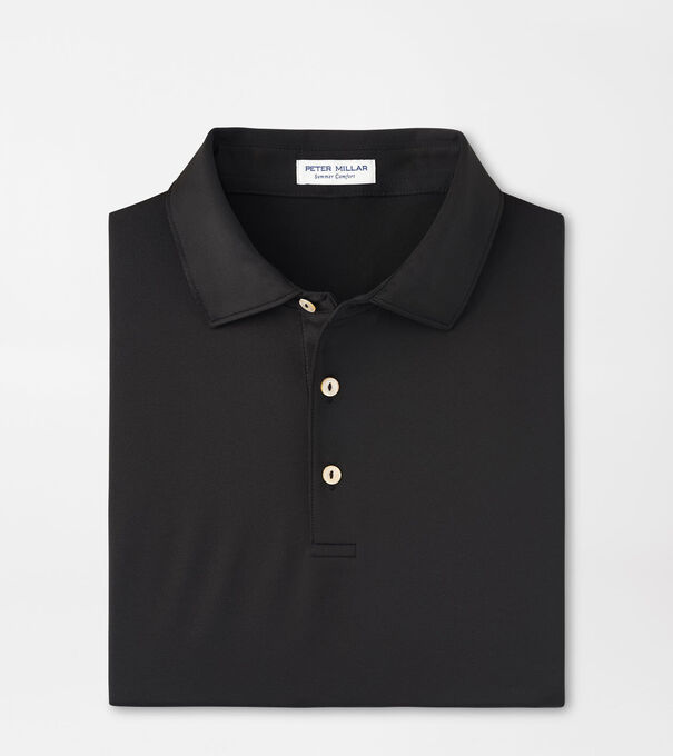 Solid Performance Jersey Polo (Sean Self Collar)