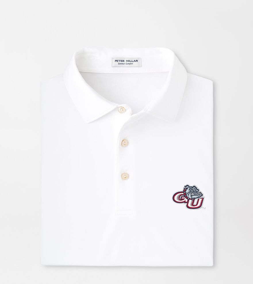 Gonzaga Solid Performance Jersey Polo