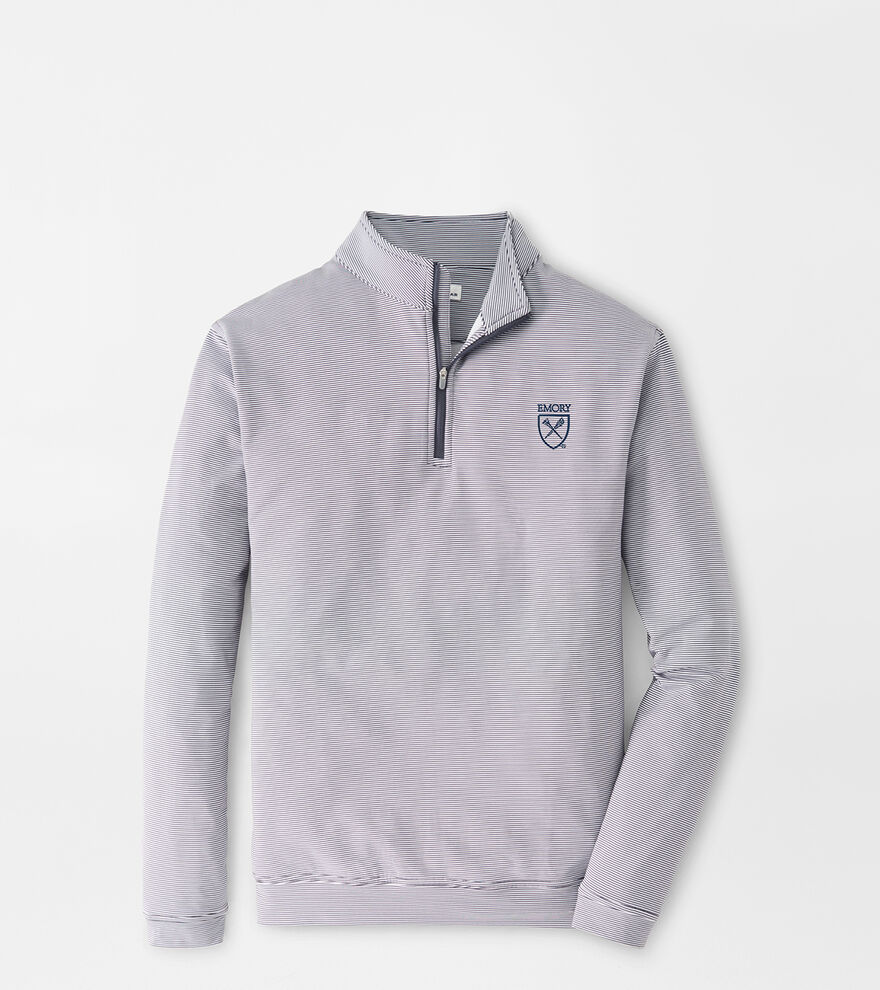 Emory Perth Sugar Stripe Performance Quarter-Zip image number 1