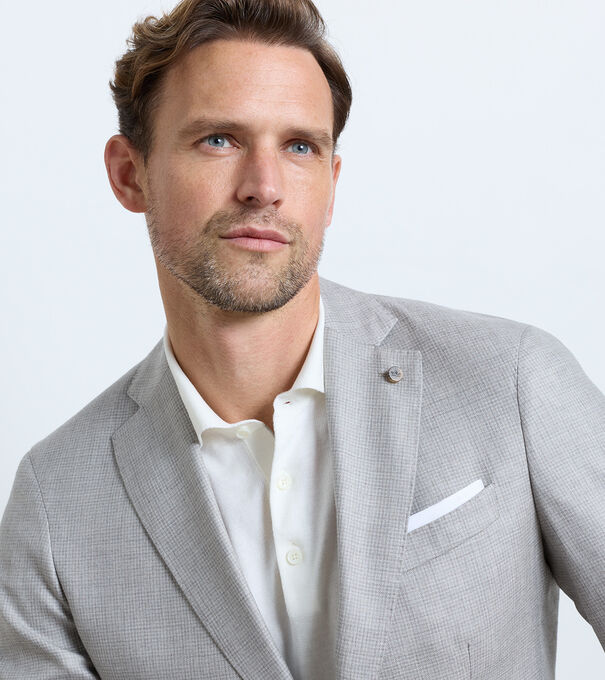 Solid Oxford Pocket Square