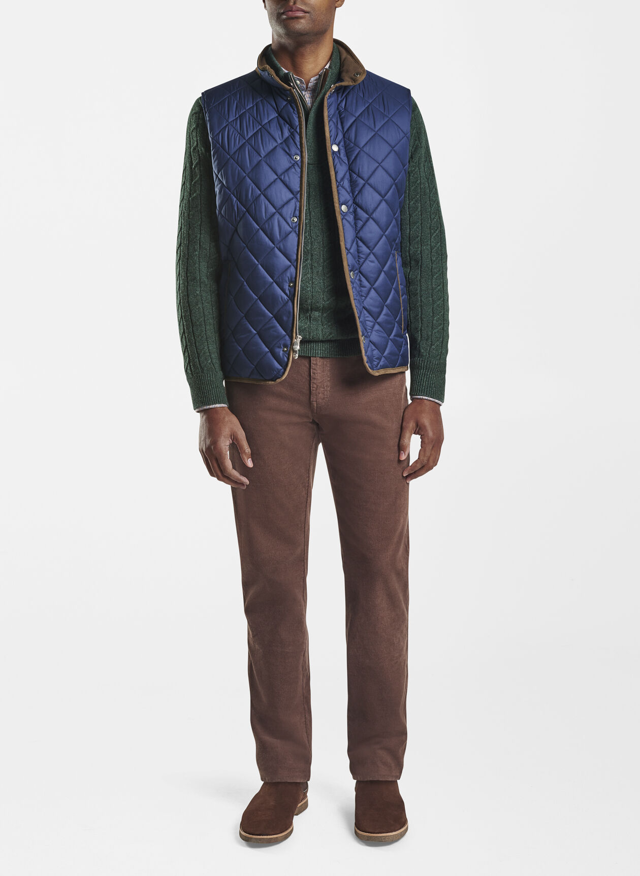 Essex Quilted Travel Vest | Peter Millar