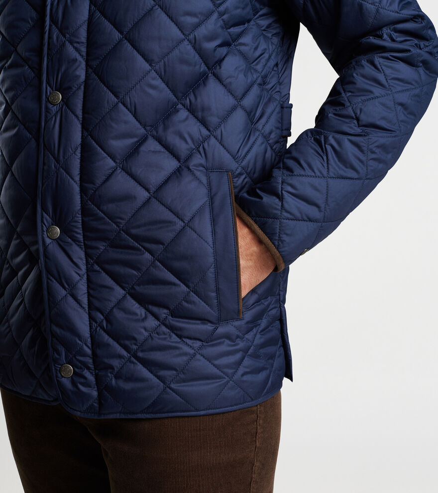 Suffolk Quilted Travel Coat image number 4