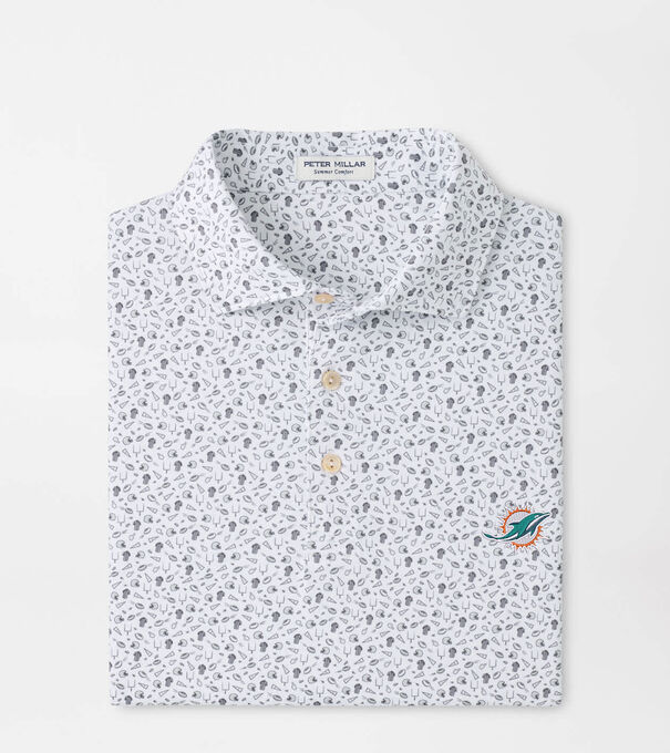 Miami Dolphins Kick Off Performance Jersey Polo