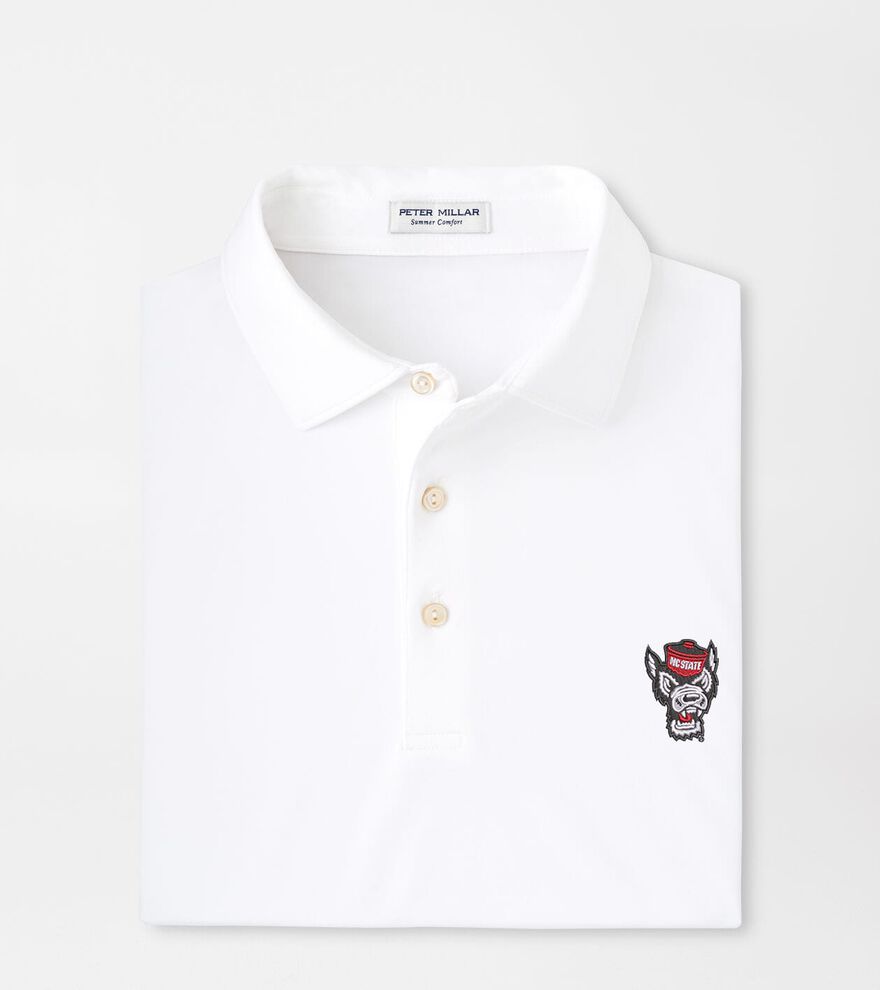 NC State Wolfpack Solid Performance Jersey Polo