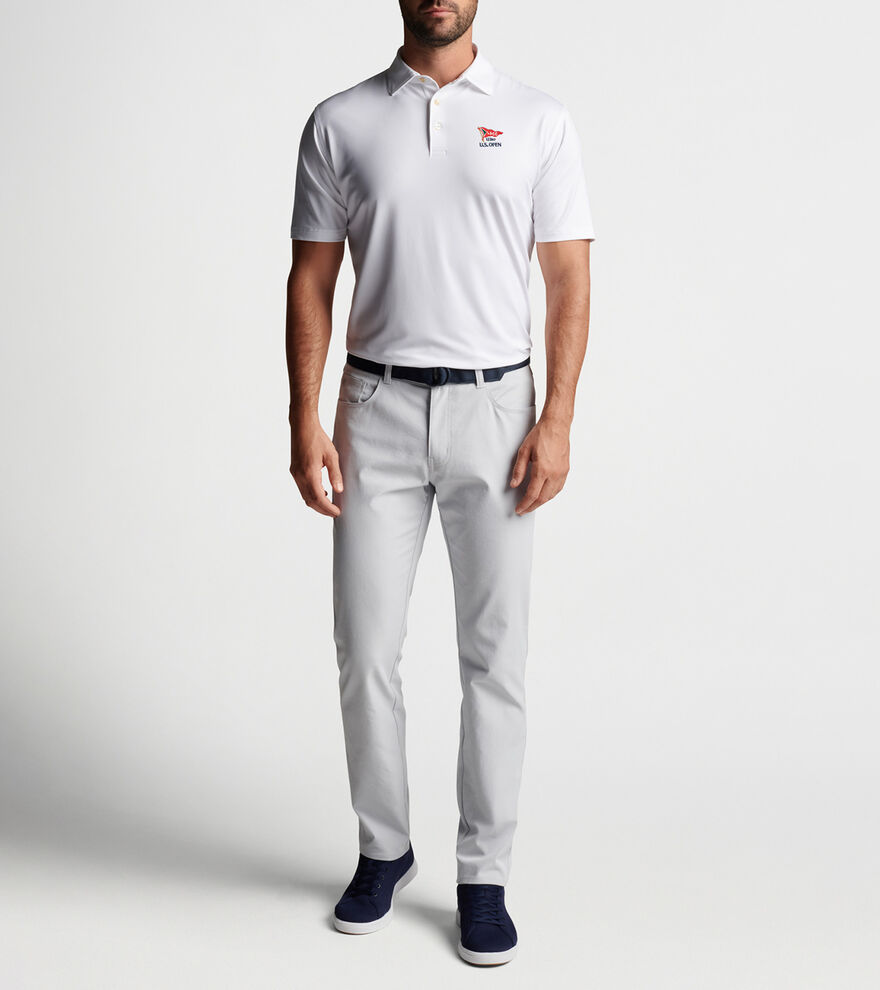 123rd U.S. Open Solid Performance Jersey Polo image number 2