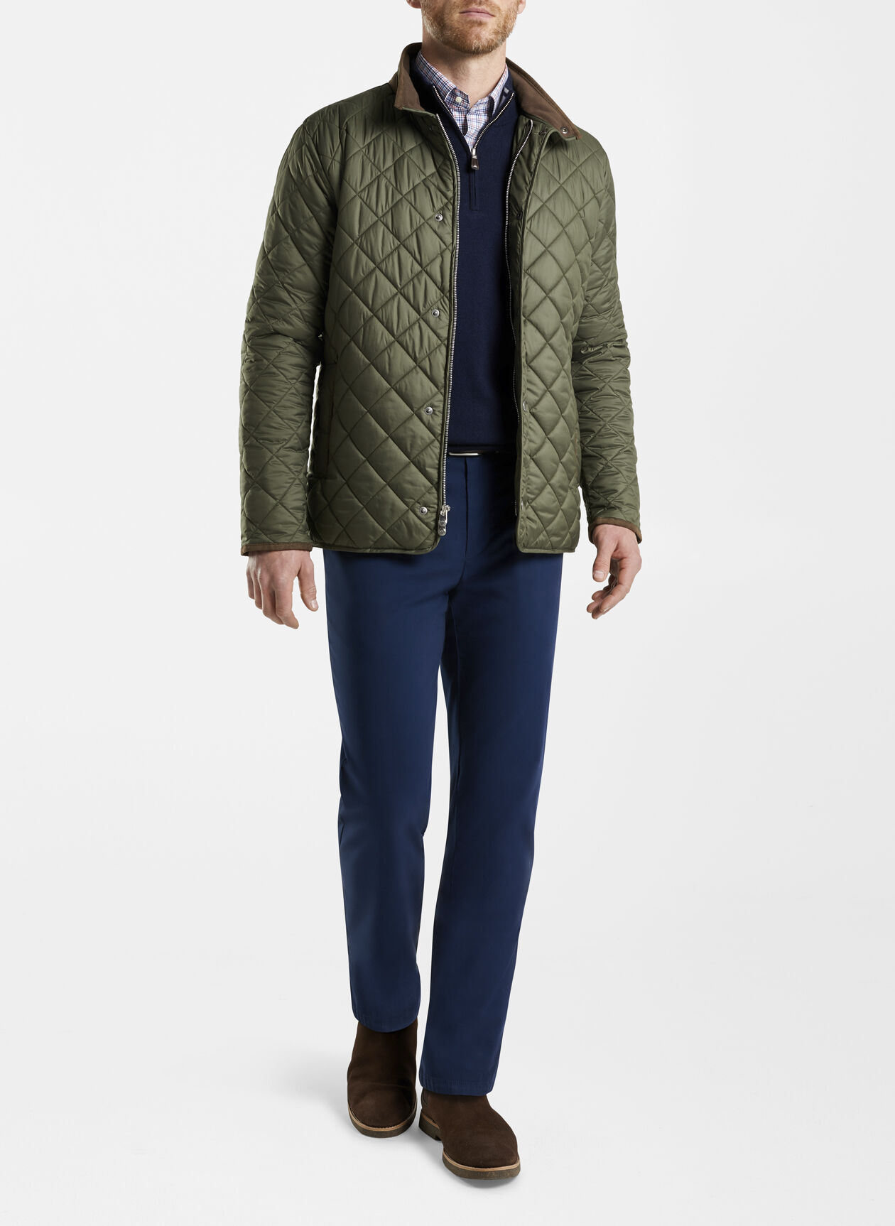 Suffolk Quilted Travel Coat Peter Millar