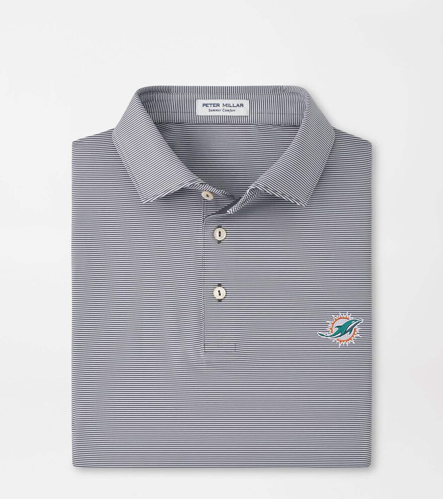 Miami Dolphins Jubilee Performance Jersey Polo image number 1