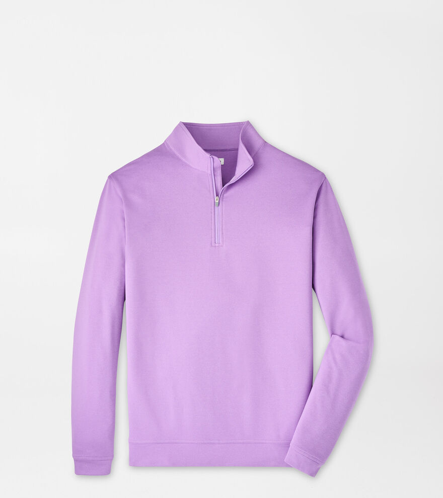 Perth M&eacute;lange Performance Quarter-Zip image number 1
