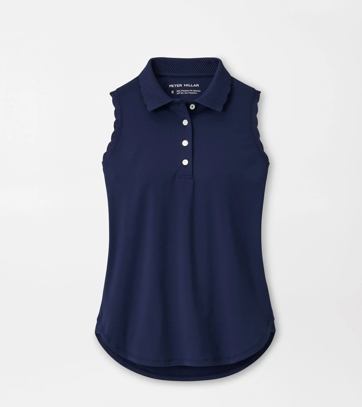 Opal Sleeveless Stretch Jersey Polo | Women's Tops | Peter