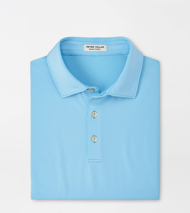 Solid Performance Jersey Polo (Sean Self Collar)