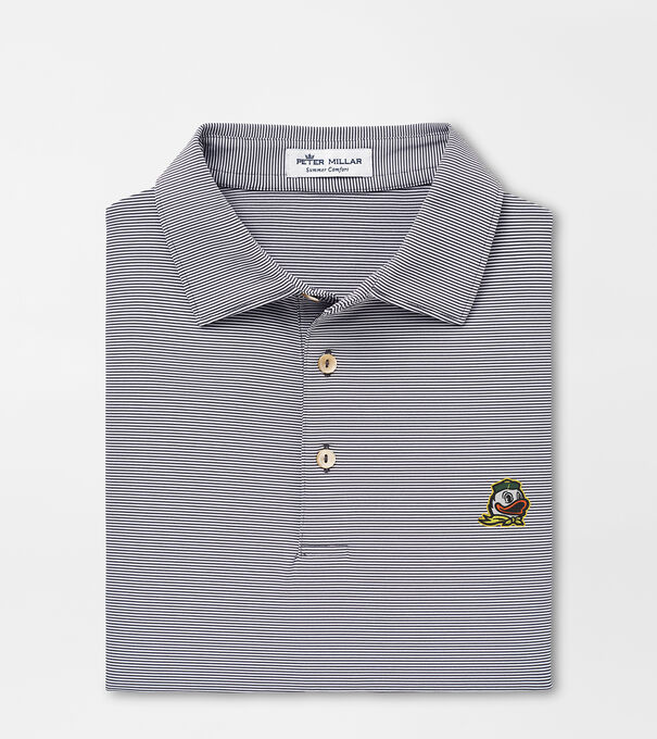 Oregon Jubilee Stripe Performance Polo