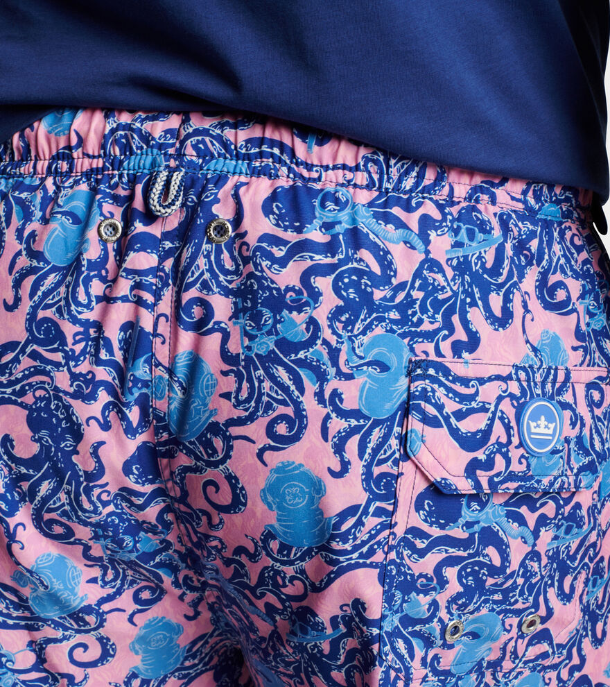 Too Many Tentacles Swim Trunk image number 4