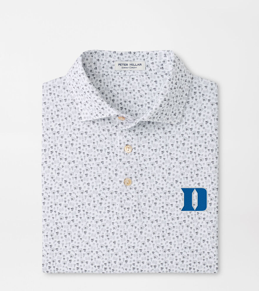 Duke University Buzzer Beater Performance Jersey Polo image number 1
