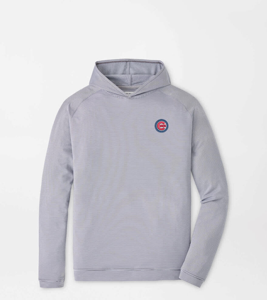 Chicago Cubs Pine Sugar Stripe Performance Hoodie