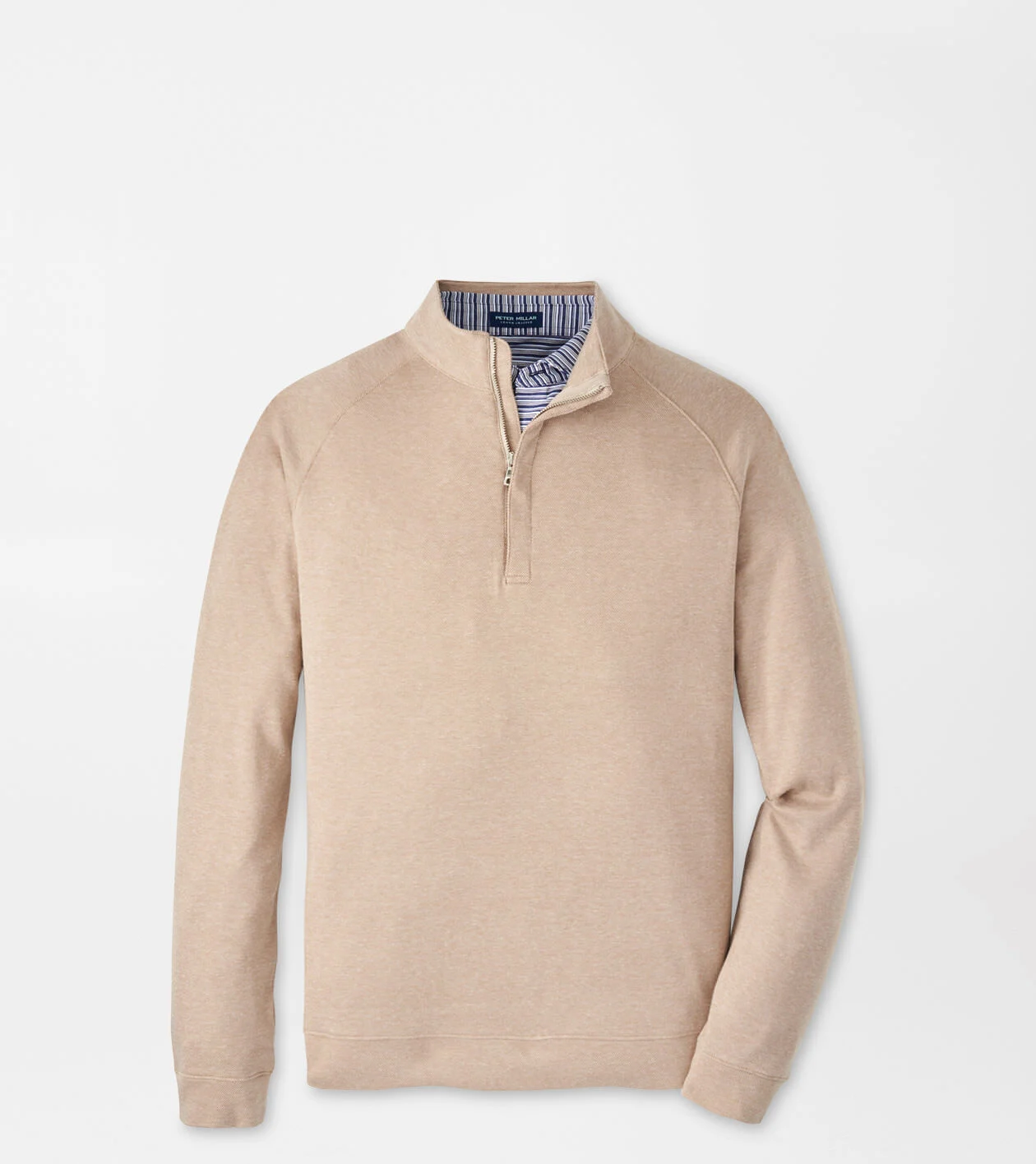 Mr.FATMAN LUCKY DAN TWILL ベージュ L Grant Birdseye Quarter-Zip | Men's Pullovers | Peter Millar