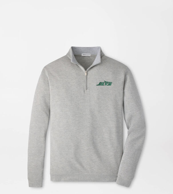 New York Jets Crown Comfort Quarter-Zip Pullover