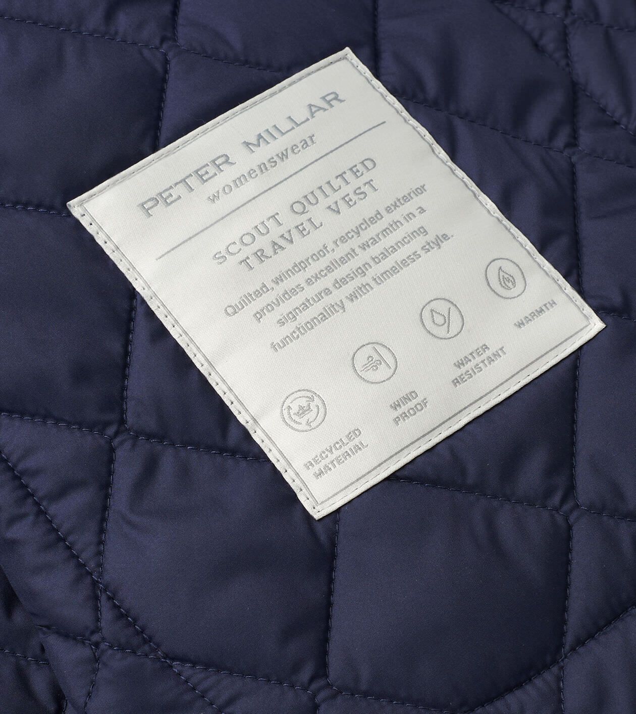 Scout Diamond Quilted Travel Vest | Women's Outerwear | Peter Millar